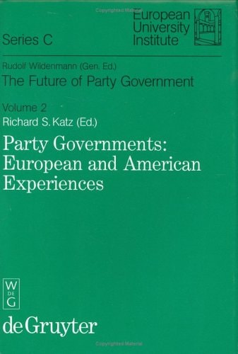 Party Governments (European University Institute - Series C)