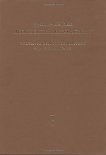Probleme der Megalithgräberforschung (MADRIDER FORSCHUNGEN) (German Edition)