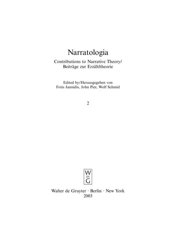 Computing Action A Narratological Approach