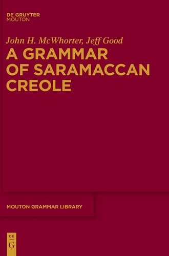 A Grammar of Saramaccan Creole