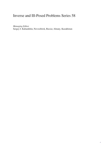 Regularization Theory for Ill-posed Problems
