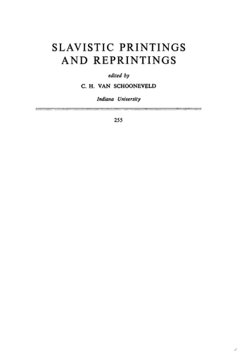 A Historical Phonology of the Kashubian Dialects of Polish
