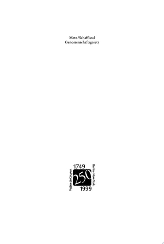 Genossenschaftsgesetz