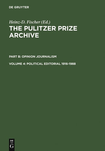 Political Editorial 1916-1988 From War-related Conflicts to Metropolitan Disputes