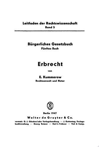 Erbrecht