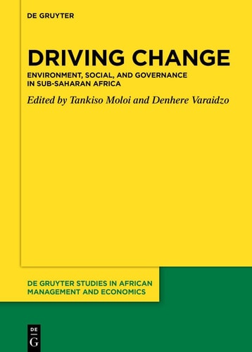 Driving Change Environment, Social, and Governance in Sub-Saharan Africa