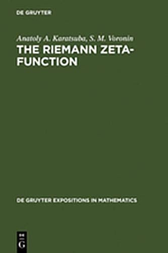 The Riemann Zeta-Function (de Gruyter Expositions in Mathematics)
