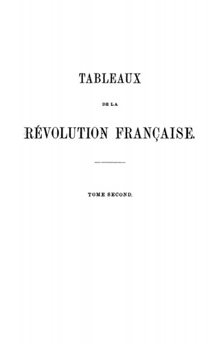 Adolphe Schmidt: Tableaux de la Révolution française. Tome 2
