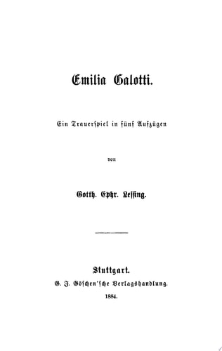 Emilia Galotti