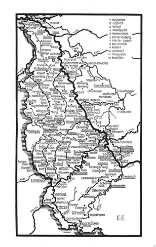 Die Rheinlande von der holländischen Grenze bis zum Rheingau