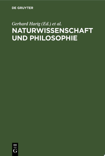 Naturwissenschaft und Philosophie