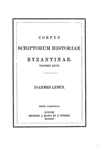 Ioannes Lydus