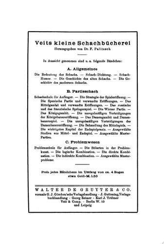 Die Bedeutung des Schachs