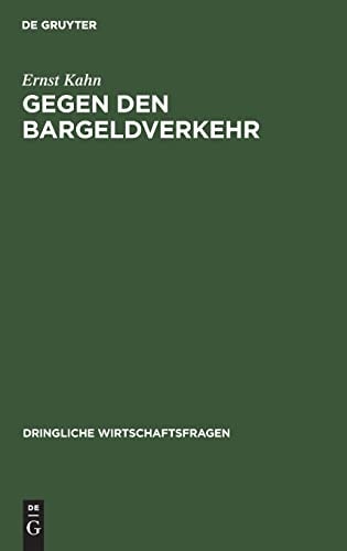 Gegen Den Bargeldverkehr