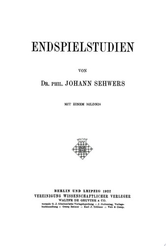 Endspielstudien