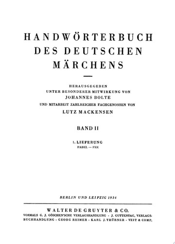 Fabel – Fee