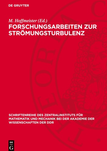 Forschungsarbeiten Zur Strömungsturbulenz Zwei- und Dreidimensionale Austauschvorgänge