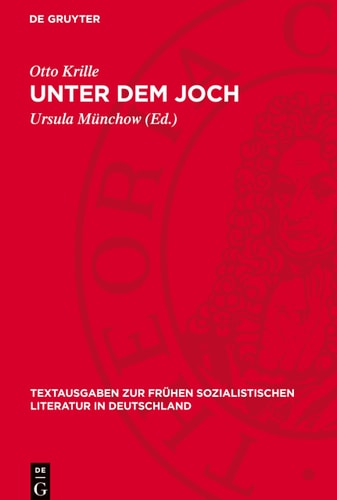 Unter Dem Joch Die Geschichte Einer Jugend