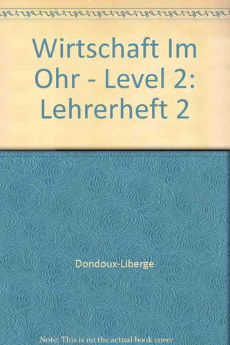 Wirtschaft im Ohr Lehrerheft
