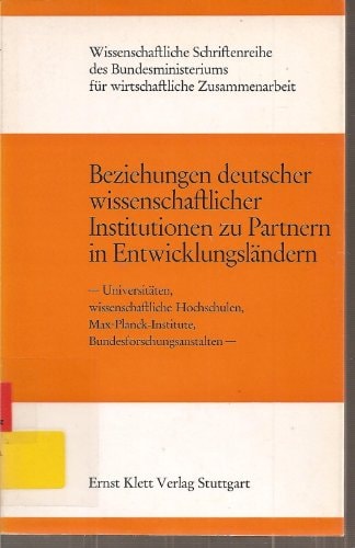 Beziehungen deutscher wissenschaftlicher Institutionen zu Partnern