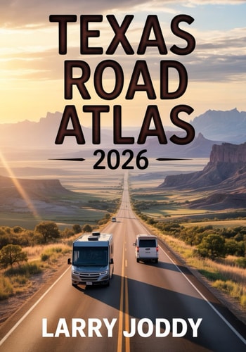 Texas Road Atlas 2026: Complete Travel Guide with Large-Scale Full-Color Maps to Scenic Routes, Campgrounds, National Parks & Hidden Gems – Perfect for RV Travelers, Vanlifers & Adventure Seekers