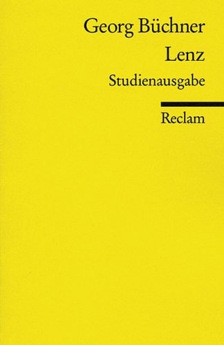 Lenz (Universal-Bibliothek) (German Edition)