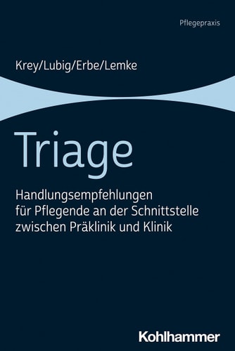 Triage Handlungsempfehlungen für Pflegende an der Schnittstelle zwischen Präklinik und Klinik