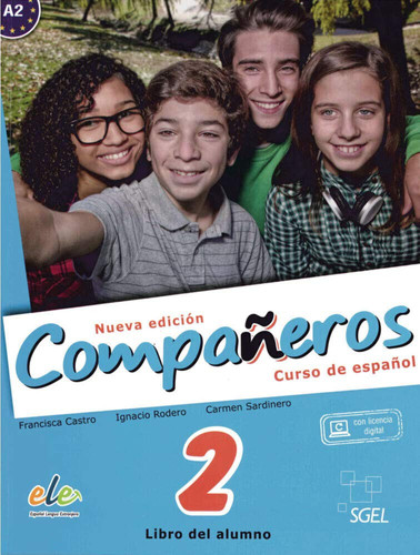 Compañeros Nuevo 2. Kursbuch: Curso de español / Kursbuch - Libro del alumno (con licencia digital)