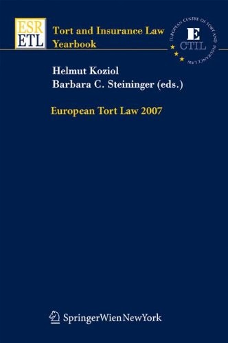 European Tort Law 2007