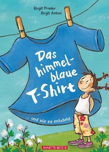 Das himmelblaue T-Shirt ... und wie es entsteht