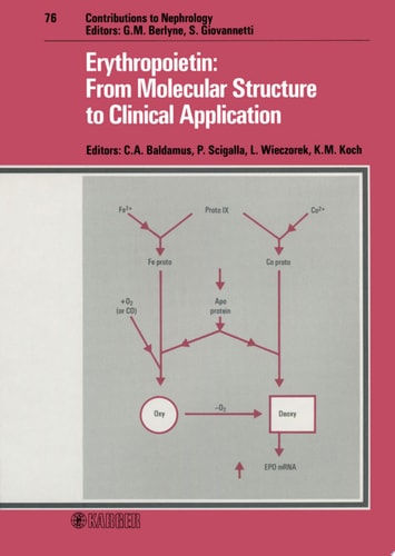 Erythropoietin: From Molecular Structure to Clinical Application International Workshop, Cologne, March 1989