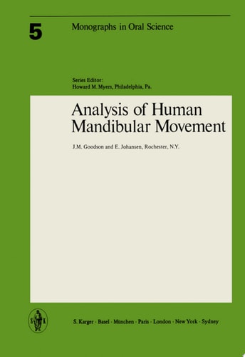Analysis of Human Mandibular Movement