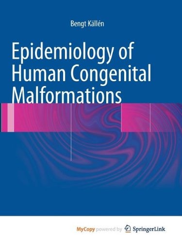Epidemiology of Human Congenital Malformations