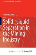 Solid-Liquid Separation in the Mining Industry
