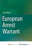 European Arrest Warrant