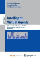Intelligent Virtual Agents 14th International Conference, IVA 2014, Boston, MA, USA, August 27-29, 2014, Proceedings