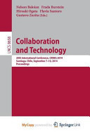 Collaboration and Technology: 20th International Conference, CRIWG 2014, Santiago, Chile, September 7-10, 2014, Proceedings