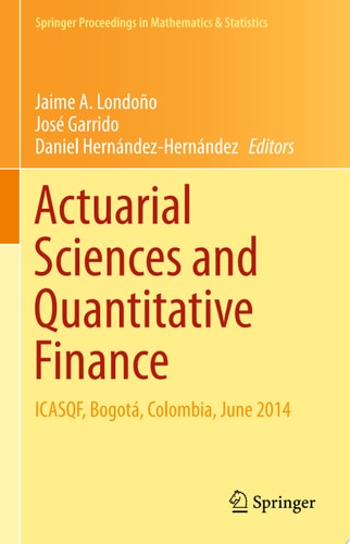 Actuarial Sciences and Quantitative Finance