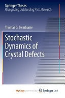 Stochastic Dynamics of Crystal Defects