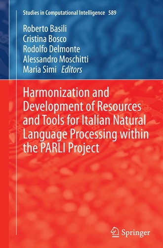 Harmonization and Development of Resources and Tools for Italian Natural Language Processing within the PARLI Project