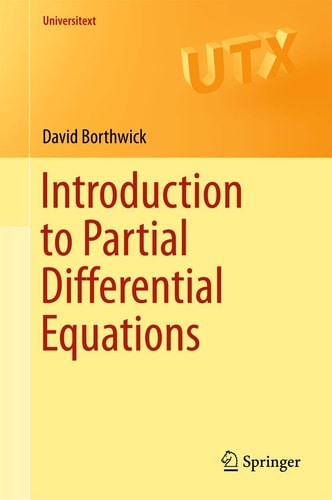Introduction to Partial Differential Equations
