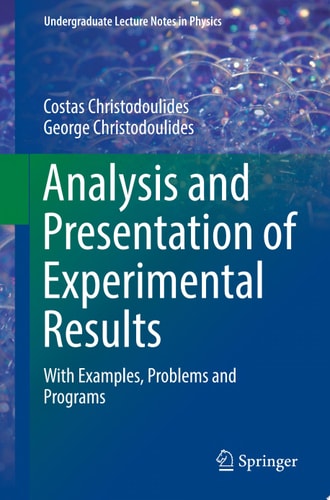 Analysis and Presentation of Experimental Results