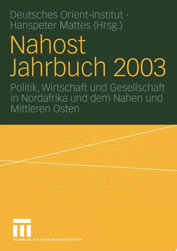 Nahost Jahrbuch 2003