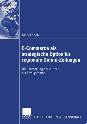 E-Commerce als strategische Option für regionale Online-Zeitungen