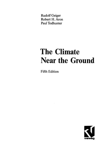 The Climate Near the Ground