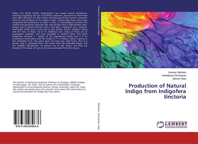 Production of Natural Indigo from Indigofera Tinctoria