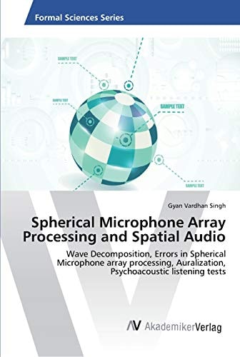 Spherical Microphone Array Processing and Spatial Audio Wave Decomposition, Errors in Spherical Microphone Array Processing, Auralization, Psychoacoustic Listening Tests