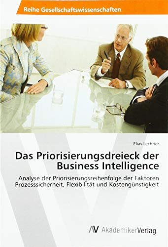 Das Priorisierungsdreieck der Business Intelligence Analyse der Priorisierungsreihenfolge der Faktoren Prozesssicherheit, Flexibilität und Kostengünstigkeit