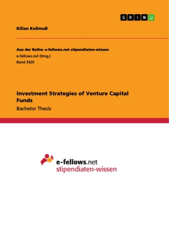 Investment Strategies of Venture Capital Funds