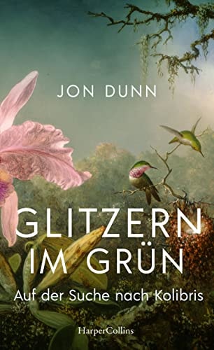 Glitzern im Grün auf der Suche nach Kolibris